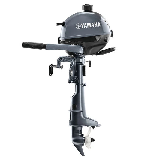 Yamaha 2.5 HP Tiller 4-Stroke Outboard, 15" Shaft, Manual Start