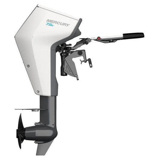 Mercury Avator 7.5e Tiller Electric Outboard Motor Kit, 25" Shaft