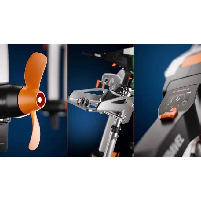 Travel S Electric Outboard, 3 Horsepower Equivalent, Short Shaft, 1,100 Watts