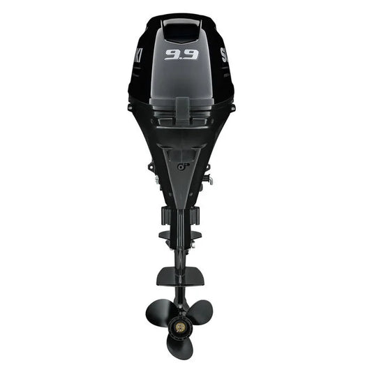 Suzuki DF9.9B HP 4-Stroke Outboard, 15" Shaft, Manual Start, Black