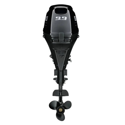 Suzuki DF9.9B HP 4-Stroke Power Tilt Outboard, 25" Shaft, Electric Start, Black