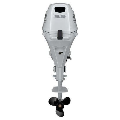 Suzuki DF9.9B HP 4-Stroke Power Tilt Outboard, 20" Shaft, Electric Start, White