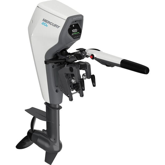 Mercury Avator 20e Tiller Electric Outboard Motor, 20" Shaft