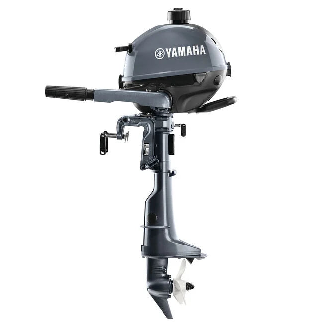 Yamaha 2.5 HP Tiller 4-Stroke Outboard, 15" Shaft, Manual Start