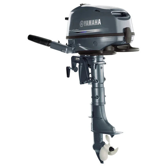 Yamaha 4 HP Tiller 4-Stroke Outboard, 15" Shaft, Manual Start