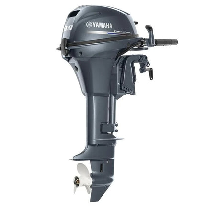 Yamaha 9.9 HP Tiller 4-Stroke Outboard, 20" Shaft, Manual Start